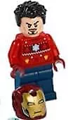 Buy LEGO Marvel Super Heroes Iron Man In Festive Sweater Minifigure From 76196 • 19.95£