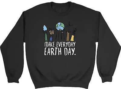 Buy Earth Day Kids Sweatshirt Protect The Planet Everyday Boys Girls Gift Jumper • 12.99£