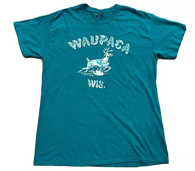 Buy Stranger Things Dustin Waupaca T-Shirt Netflix Sz L Large - Fancy Dress Cosplay • 9.79£