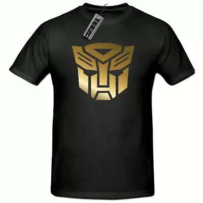 Buy Transformers Tshirt, Gold Slogan Children's Tshirt, Kids Gaming Tshirt • 8.99£