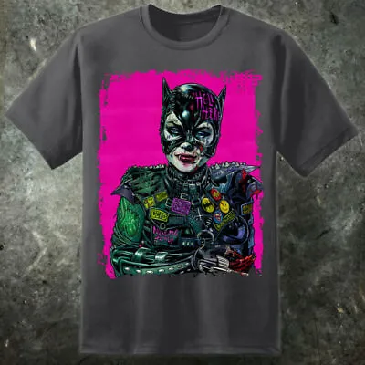 Buy Catwoman Cybernosferatu Batman 89 T Shirt Gotham City Arkham Asylum Joker • 21.99£