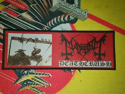 Buy Mayhem Black Metal Strip Patch Gorgoroth Battle Jacket • 12.37£