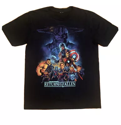 Buy Rare Marvel Star Wars Return Of The Fallen Empire Strikes Back T-Shirt S • 19.99£
