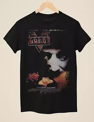 Buy 1984 - Movie Poster Inspired Unisex Black T-Shirt • 14.99£