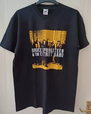 Buy Bruce Springsteen T Shirt And The E Street Band Rock Merch Tee Size Medium • 16.30£
