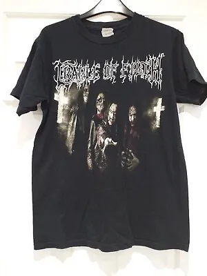 Buy Cradle Of Filth Jesus Saves But The Devil Made Me Tshirt Small 2008 • 20£