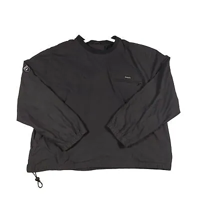 Buy Vintage Reebok Golf Jacket Black Size L Windbreaker Pullover 90s Retro • 27.10£