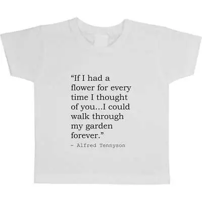 Buy Friendship Alfred Tennyson Quote Children's / Kid's Cotton T-Shirts (TS028571) • 5.99£