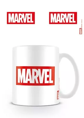Buy Marvel Comics Logo White Mug New Gift Boxed 100% Official Merch • 6.99£