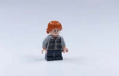 Buy LEGO® Harry Potter™ Figure Ron Weasley Minifigure Plaid Hoodie Hp154 75955 NEW • 6.82£