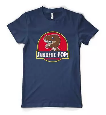 Buy Jurassic Pop T-Rex Park Dinosaur Personalised Unisex Adult T Shirt • 14.49£
