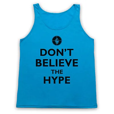 Buy Don't Believe The Hype Public Enemy Unofficial Hip Hop Adults Vest Tank Top • 18.99£