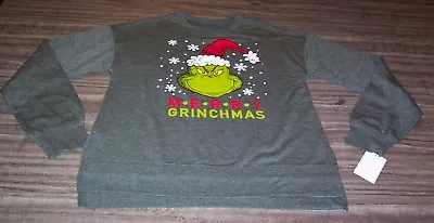 Buy WOMEN'S TEEN THE GRINCH WHO STOLE CHRISTMAS Crew Sweatshirt SMALL NEW W/ TAG • 28.95£