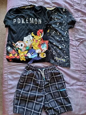 Buy 2 X Pokemon T-Shirts & 1 X Pair Of McKenzie Shorts Aged 10-11 Years Bundle  • 3.99£