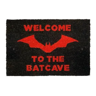 Buy DC Comics - The Batman - Welcome To The Batcave Coir Door Mat -Official Licensed • 27.16£