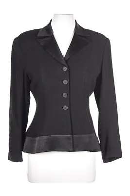 Buy Zelda Women Coats & Jackets Blazers 8 Black Acetate • 59.83£