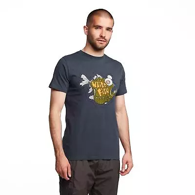 Buy Weird Fish Men’s Crew Neck Deep Sea Organic T-Shirt, Outdoor Clothing • 19.95£