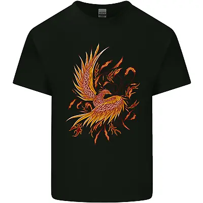 Buy A Phoenix Rising From The Ashes Mens Cotton T-Shirt Tee Top • 11.74£