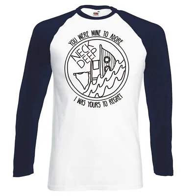 Buy Neck Deep  You Were Mine To Adore...  Raglan Longsleeve Baseball T-shirt • 16.99£