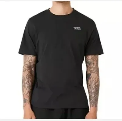 Buy 🔥 Sale Fila Skylar Men's Cotton Short Sleeve Crewneck Logo T-Shirt RRP £22 FILA • 6.29£