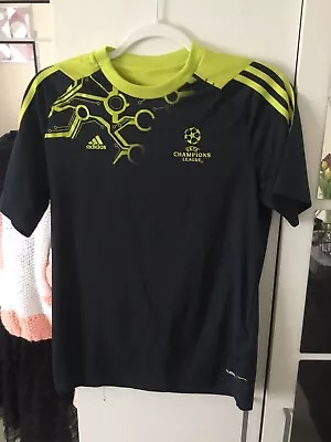 Buy Adidas Predator UEFA Champions League Soccer Football T Shirt Size S • 25£