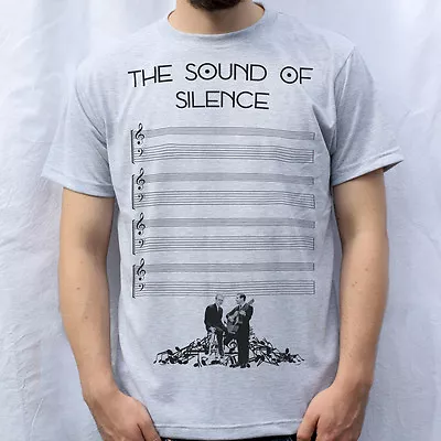 Buy The Sound Of Silence Design T Shirt ,  Simon & Garfunkel  • 18£