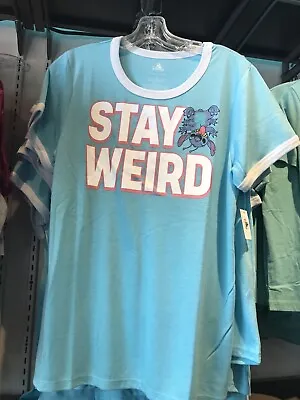 Buy Disney Parks Stitch Stay Weird T-shirt Size Lg Xl 1x 2x New • 52.91£