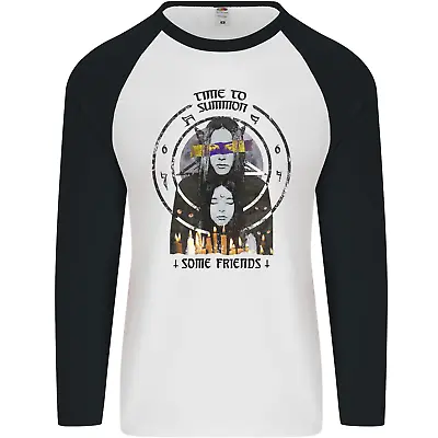 Buy Time To Summon Some Friends Ouija Board Mens L/S Baseball T-Shirt • 9.99£