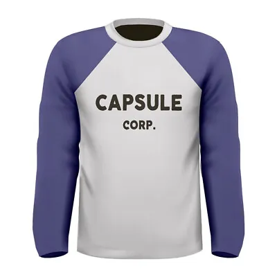 Buy Future Trunks Dragonball Z Capsule Corp Cosplay T-Shirt (Dragon Ball Replica) • 25.88£