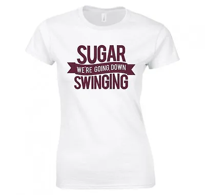 Buy Fall Out Boy  Sugar We're Going Down Swinging  Ladies T-shirt New • 12.99£