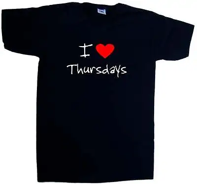 Buy I Love Heart Thursdays V-Neck T-Shirt • 9.99£