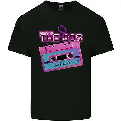 Buy Born In The 80s Funny Birthday Music 80's Mens Cotton T-Shirt Tee Top • 9.75£
