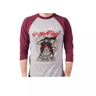 Buy Exhumed 'Reaper' Baseball/Raglan Shirt (Small) RARE • 18.99£