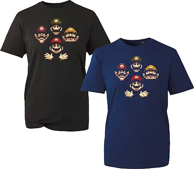 Buy Super Mario T-Shirt, Brohemian Rhapsody Spoof Waluigi,Wario,Luigi,Mario Gift Tee • 12.99£