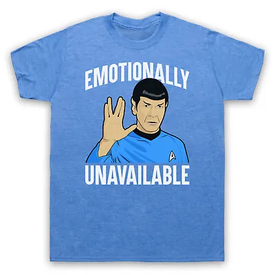Buy Star Spock Emotionally Unavailable Sci Fi Funny Trekkie Mens & Womens T-shirt • 17.99£