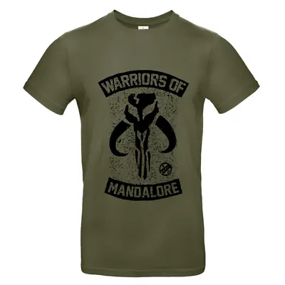 Buy Warriors Of Mandalore Tee Mens TV Film Geek Crew Neck Short Sleeve T-Shirt Top • 14.95£