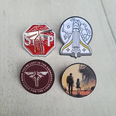 Buy THE LAST OF US Enamel Pin Badges, Merch - 4 Designs - FREE POSTAGE • 3.89£