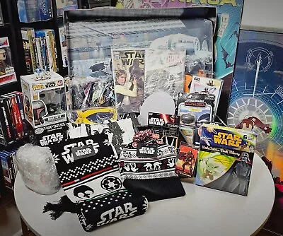 Buy Gift Set! Star Wars Merch! T-shirts (sm) Funko Pop Figure Books Bb-8 Mug & More! • 98.94£