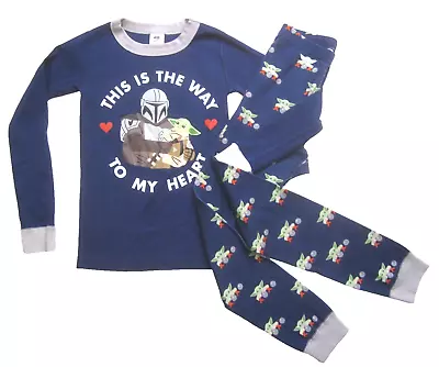 Buy Hanna Andersson Pajamas Star Wars This Is The Way To My Heart Baby Yoda Size 8 • 10.30£