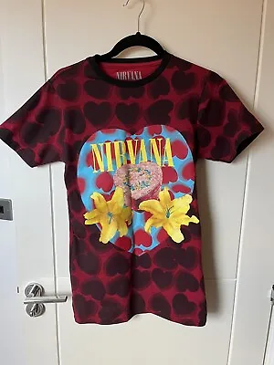 Buy Nirvana Heart Shaped Box Official T-Shirt Size S • 41.50£