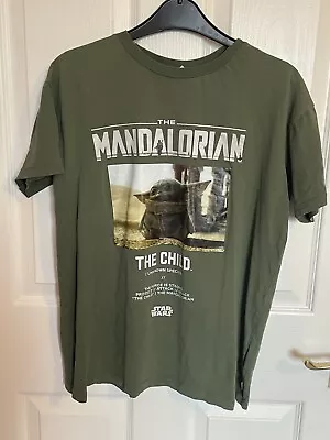 Buy Star Wars Mandalorian The Child Logo Kids Teeshirt / Top. Green.  11-12. Cotton • 5£