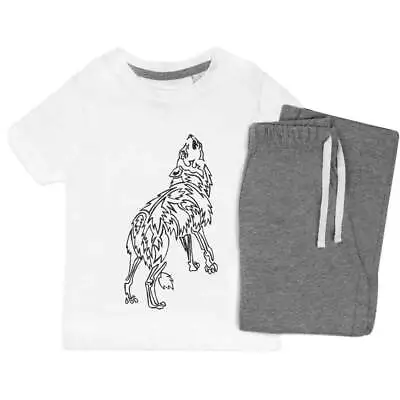 Buy 'Tribal Wolf' Kids Nightwear / Pyjama Set (KP007384) • 14.99£