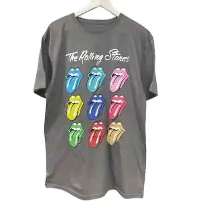 Buy Rolling Stones Official Licenced Product Unisex T-shirt Grey M-xl • 12.99£