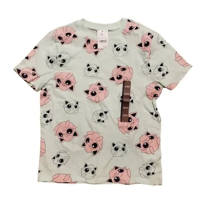 Buy NWT Kids Unisex Boys Girls Pokémon Jigglypuff T Shirt Size L (10/12) • 8.03£