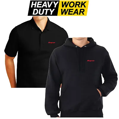 Buy Snap On Red Logo Embroidered Work Hoodie / Polo Shirt Work Wear Power Tool • 36.99£