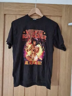 Buy Vintage Velvet Revolver UK Tour T-shirt S Slash Duff Matt GNR Scott Weiland STP • 20£
