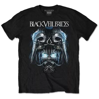 Buy Black Veil Brides Metal Mask Official Tee T-Shirt Mens • 15.99£