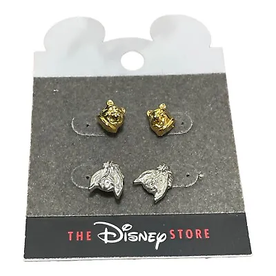 Buy VTG Disney Eeyore Winnie The Pooh Earrings Post Pierced The Disney Store Studs • 4.83£