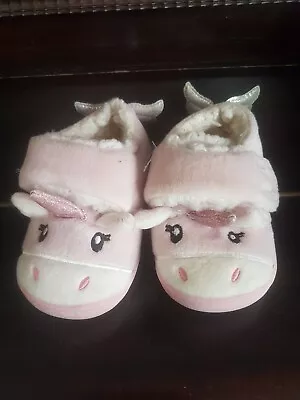 Buy Unicorn Slippers Child Size 8-9 TU • 3.95£