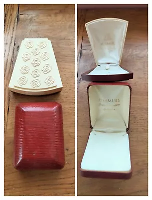 Buy 2 X Vintage H Samuel Hard Case Pendant Jewellery Boxes • 10.99£